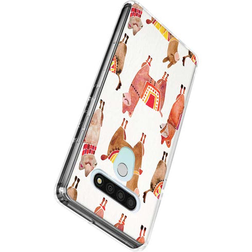 Alpacas by Cat Coq LG Stylo 6 Clear Case