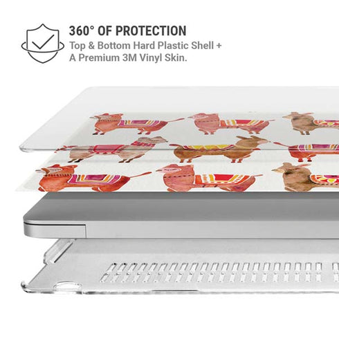 Alpacas by Cat Coq MacBook Air 13in M1 (2021) Case plus Skin