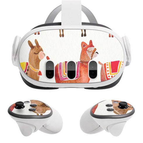 Alpacas by Cat Coq Meta Quest 3 Skin