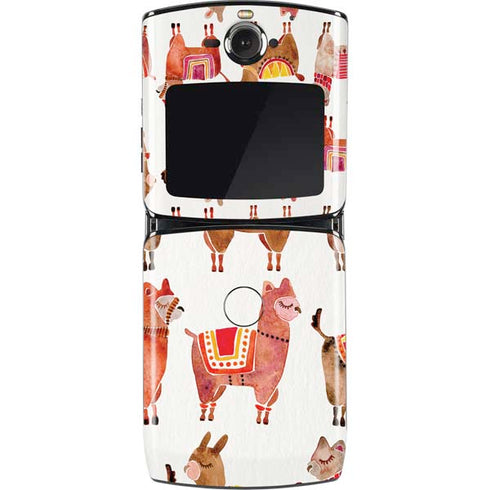 Cat Coq Alpacas Motorola RAZR Skin