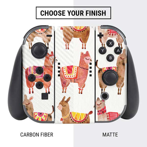 Cat Coq Alpacas Nintendo Switch Bundle Skin