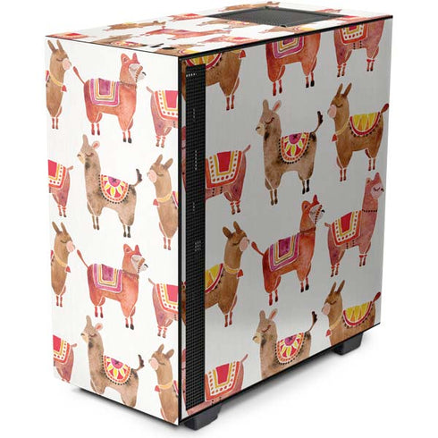 Cat Coq Alpacas NZXT H510 Compact ATX Mid-Tower Case Skin