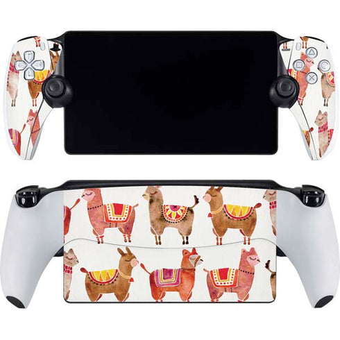 Alpacas by Cat Coq PlayStation Portal Remote Player Skin