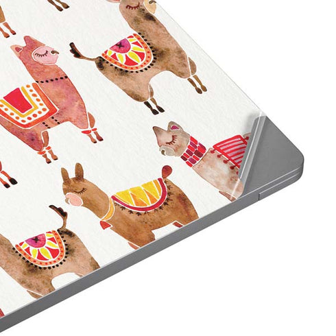 Cat Coq Alpacas Universal Laptop 12in (9.8 x 6.8in) Skin