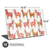Cat Coq Alpacas Universal Laptop 18in (14.6 x 10.6in) Skin