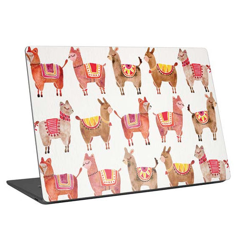 Cat Coq Alpacas Universal Laptop 18in (14.6 x 10.6in) Skin