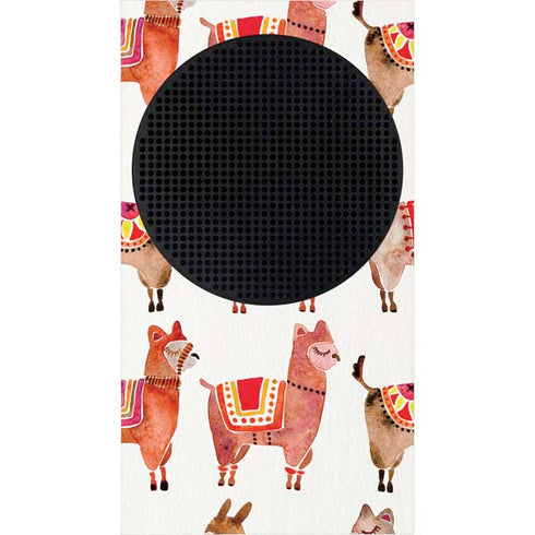 Cat Coq Alpacas Xbox Series S Console Skin