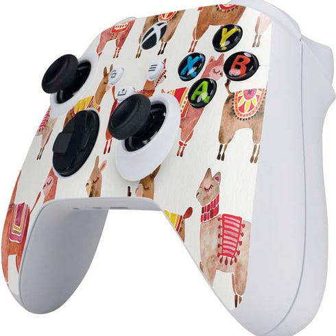 Cat Coq Alpacas Xbox Series S Controller Skin