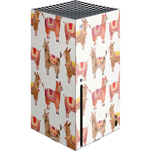 Cat Coq Alpacas Xbox Series X Console Skin