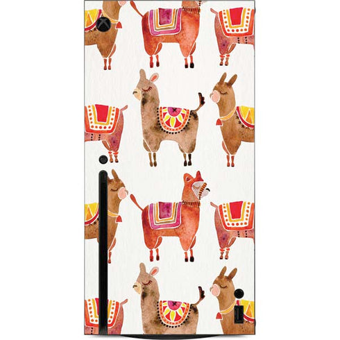 Cat Coq Alpacas Xbox Series X Console Skin
