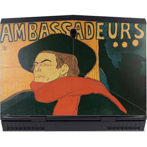Henri Toulouse-Lautrec Ambassadeurs Aristide Bruant Dell Alienware Skin