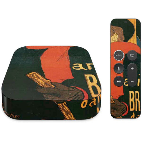 Henri Toulouse-Lautrec Ambassadeurs Aristide Bruant Apple TV Skin