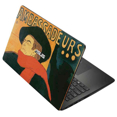 Henri Toulouse-Lautrec Ambassadeurs Aristide Bruant Asus X502CA 15.6 Skin