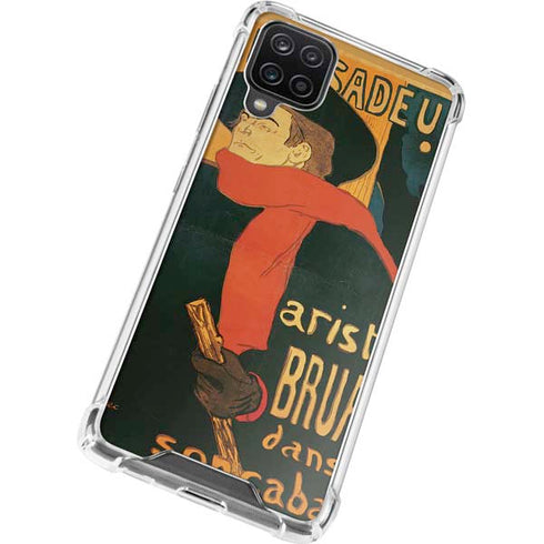Henri Toulouse-Lautrec Ambassadeurs Aristide Bruant Galaxy A12 Clear Case