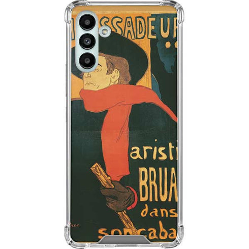 Henri Toulouse-Lautrec Ambassadeurs Aristide Bruant Galaxy A13 5G Clear Case