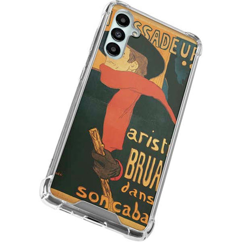 Henri Toulouse-Lautrec Ambassadeurs Aristide Bruant Galaxy A15 5G Clear Case