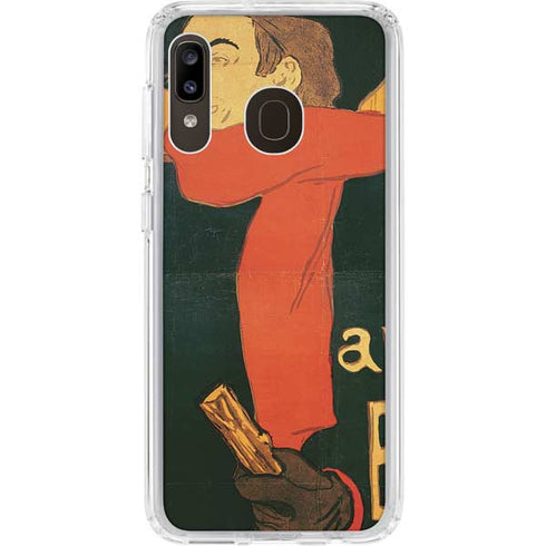 Henri Toulouse-Lautrec Ambassadeurs Aristide Bruant Galaxy A20 Clear Case