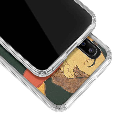 Henri Toulouse-Lautrec Ambassadeurs Aristide Bruant Galaxy A20 Clear Case