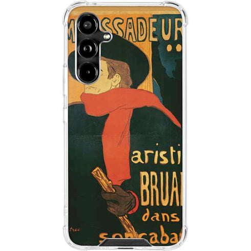 Henri Toulouse-Lautrec Ambassadeurs Aristide Bruant Galaxy A54 5G Clear Case