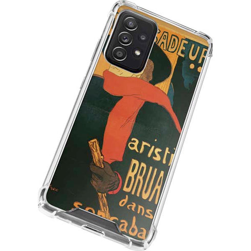 Henri Toulouse-Lautrec Ambassadeurs Aristide Bruant Galaxy A72 5G Clear Case