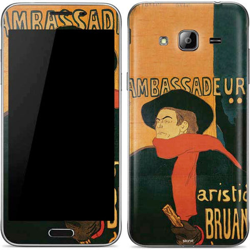 Henri Toulouse-Lautrec Ambassadeurs Aristide Bruant Galaxy J3 Skin