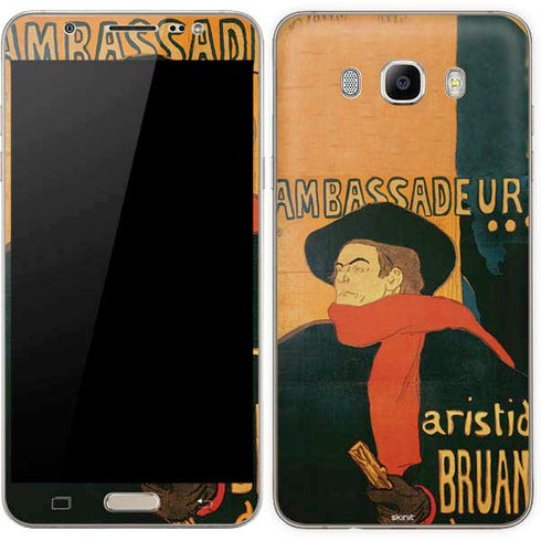 Henri Toulouse-Lautrec Ambassadeurs Aristide Bruant Galaxy J7 Skin