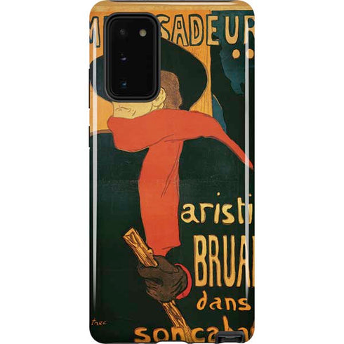 Henri Toulouse-Lautrec Ambassadeurs Aristide Bruant Galaxy Note20 5G Pro Case