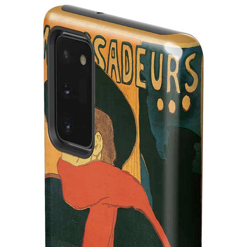 Henri Toulouse-Lautrec Ambassadeurs Aristide Bruant Galaxy Note20 5G Pro Case