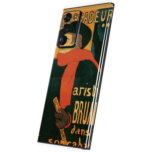 Henri Toulouse-Lautrec Ambassadeurs Aristide Bruant Galaxy Note20 Ultra 5G Skin
