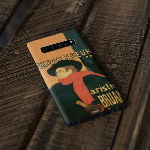 Henri Toulouse-Lautrec Ambassadeurs Aristide Bruant Galaxy S10 Skin