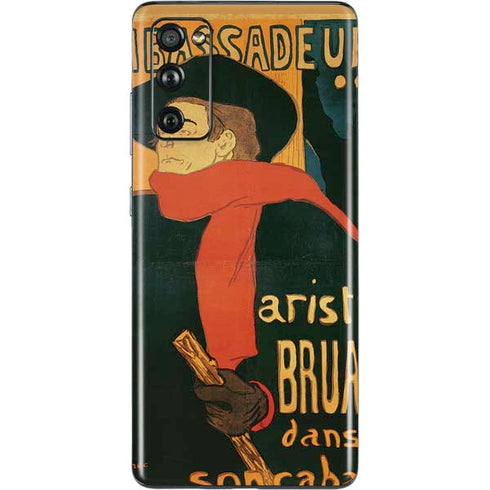 Henri Toulouse-Lautrec Ambassadeurs Aristide Bruant Galaxy S20 Fan Edition Skin
