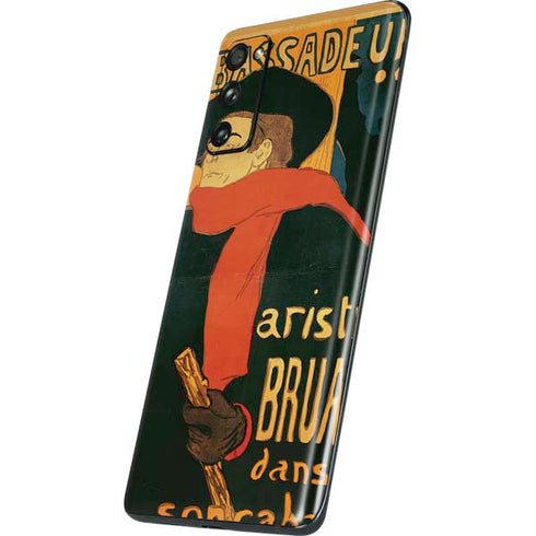 Henri Toulouse-Lautrec Ambassadeurs Aristide Bruant Galaxy S20 Fan Edition Skin