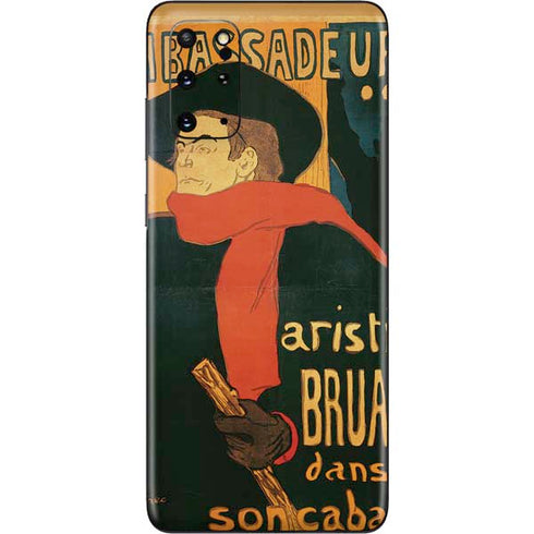 Henri Toulouse-Lautrec Ambassadeurs Aristide Bruant Galaxy S20 Plus Skin
