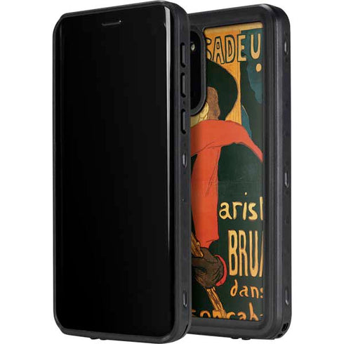 Henri Toulouse-Lautrec Ambassadeurs Aristide Bruant Galaxy S20 Plus Waterproof Case