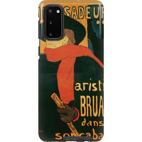 Henri Toulouse-Lautrec Ambassadeurs Aristide Bruant Galaxy S20 Pro Case