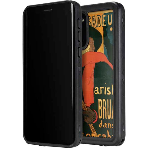 Henri Toulouse-Lautrec Ambassadeurs Aristide Bruant Galaxy S20 Waterproof Case