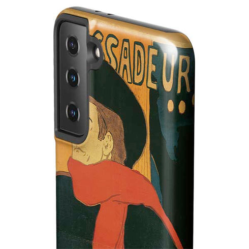 Henri Toulouse-Lautrec Ambassadeurs Aristide Bruant Galaxy S21 Plus 5G Pro Case