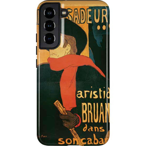 Henri Toulouse-Lautrec Ambassadeurs Aristide Bruant Galaxy S22 Plus Pro Case