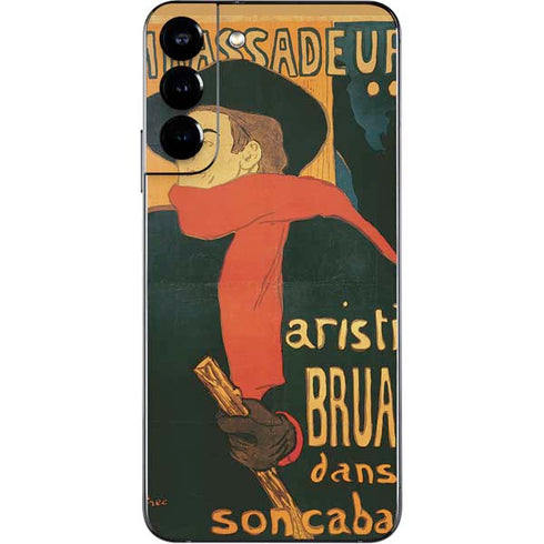 Henri Toulouse-Lautrec Ambassadeurs Aristide Bruant Galaxy S22 Plus Skin