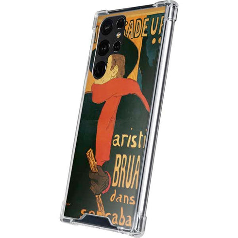 Henri Toulouse-Lautrec Ambassadeurs Aristide Bruant Galaxy S22 Ultra Clear Case