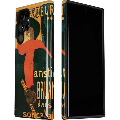 Henri Toulouse-Lautrec Ambassadeurs Aristide Bruant Galaxy S22 Ultra Pro Case