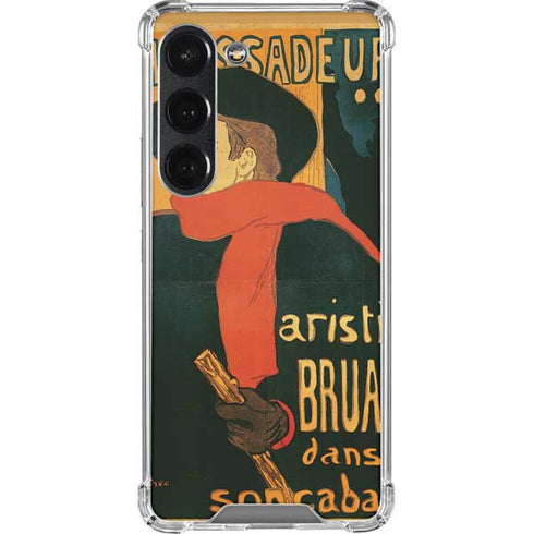 Henri Toulouse-Lautrec Ambassadeurs Aristide Bruant Galaxy S23 Clear Case