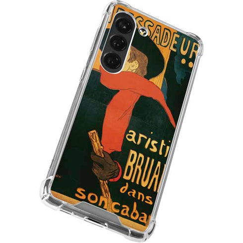 Henri Toulouse-Lautrec Ambassadeurs Aristide Bruant Galaxy S23 Clear Case