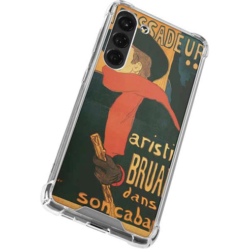 Henri Toulouse-Lautrec Ambassadeurs Aristide Bruant Galaxy S23 Plus Clear Case