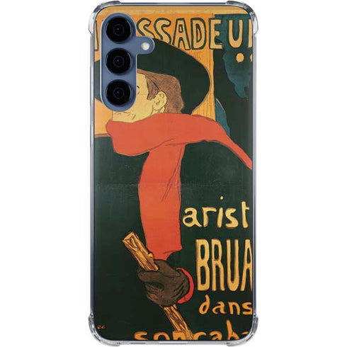 Henri Toulouse-Lautrec Ambassadeurs Aristide Bruant Galaxy S24 Clear Case