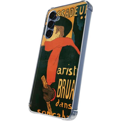 Henri Toulouse-Lautrec Ambassadeurs Aristide Bruant Galaxy S24 Clear Case
