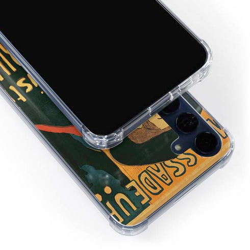 Henri Toulouse-Lautrec Ambassadeurs Aristide Bruant Galaxy S24 Clear Case