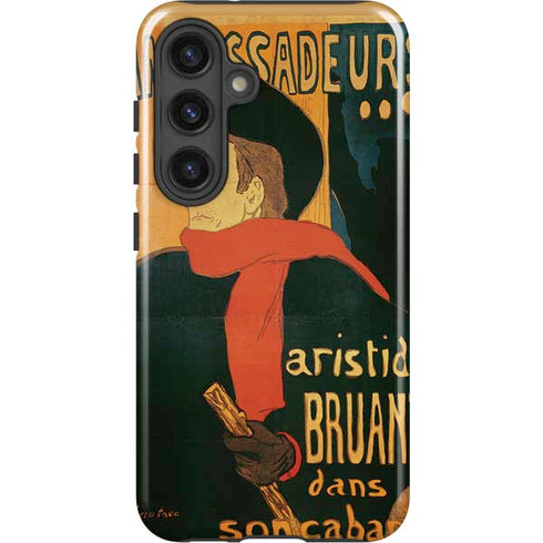 Henri Toulouse-Lautrec Ambassadeurs Aristide Bruant Galaxy S24 Plus Impact Case