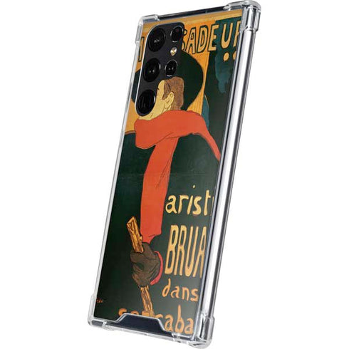 Henri Toulouse-Lautrec Ambassadeurs Aristide Bruant Galaxy S24 Ultra Clear Case