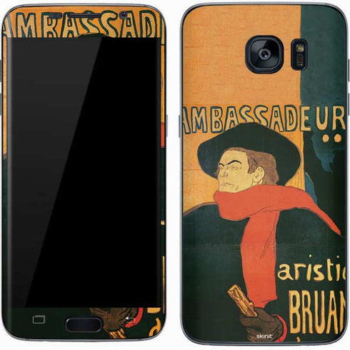 Henri Toulouse-Lautrec Ambassadeurs Aristide Bruant Galaxy S7 Skin